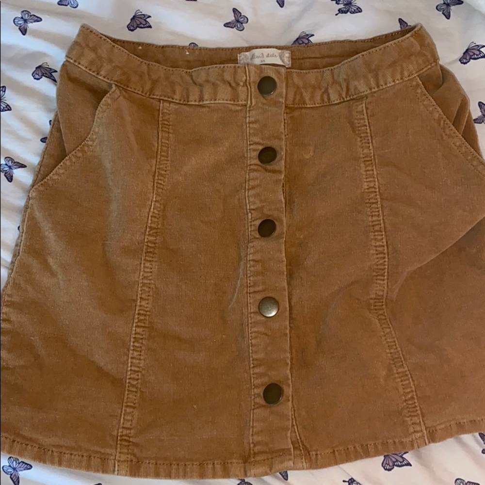 corduroy altrd state skirt
